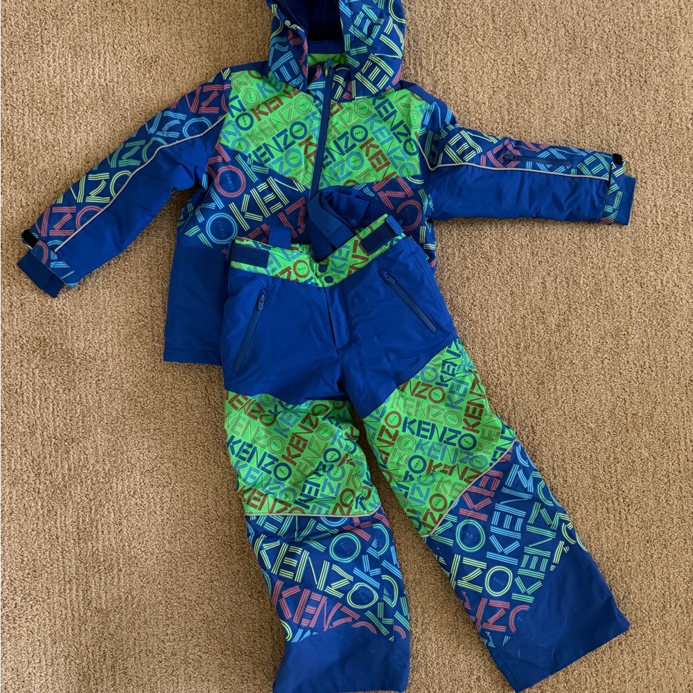 Kenzo Multicolor Logo Snowsuit